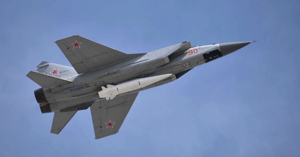 Россия могла запустить в сторону Киева ракету типа "Кинжал"