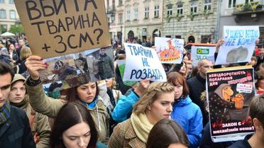 Марш за права тварин у Львові / © УНІАН