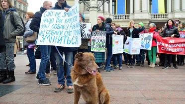 Марш за права тварин у Львові / © УНІАН