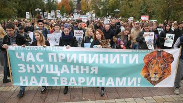 Марш за права тварин у Києві / © УНІАН