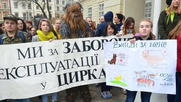 Марш за права тварин у Львові / © УНІАН