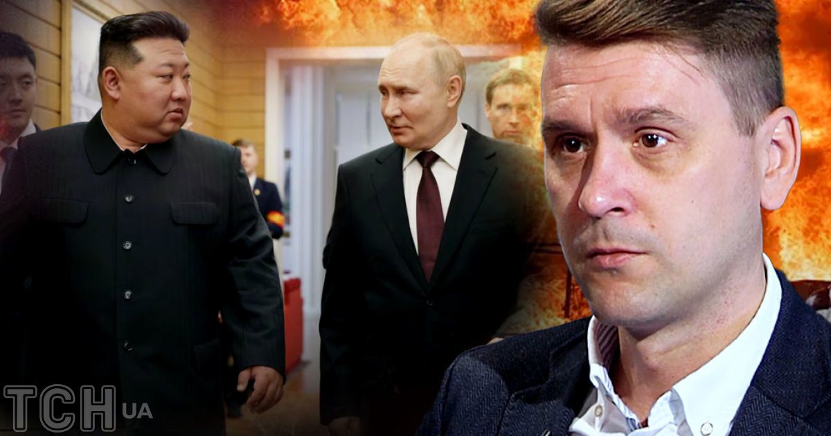 Військовий експерт Олександр Коваленко вважає, що Путін їздив до КНДР просити важку військову техніку / Колаж: ТСН.ua