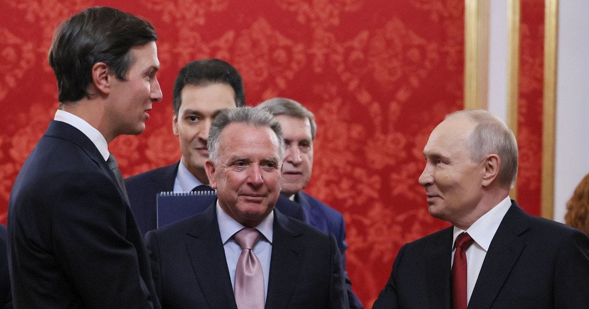 Спецпосланці президента США Стів Віткофф та Джаред Кушнер із Путіним