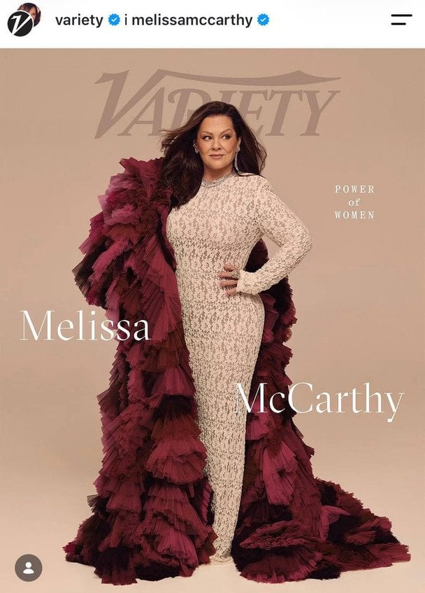 Мелісса Маккарті, фото: instagram.com/variety