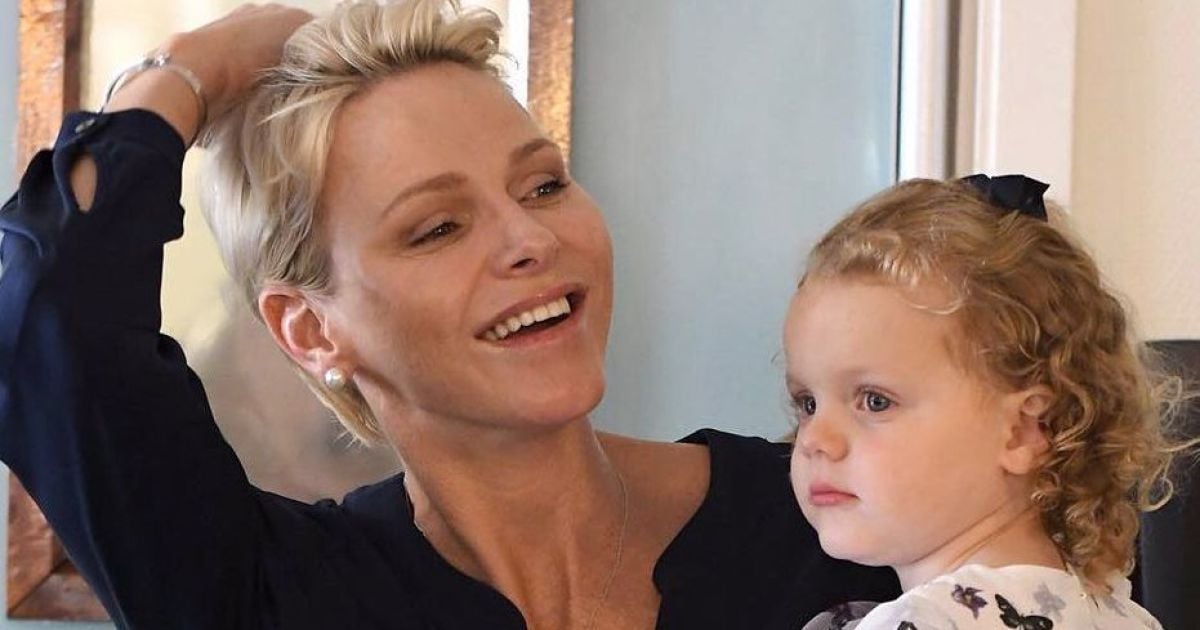 Княгиня Шарлин с дочерью Габриэллой