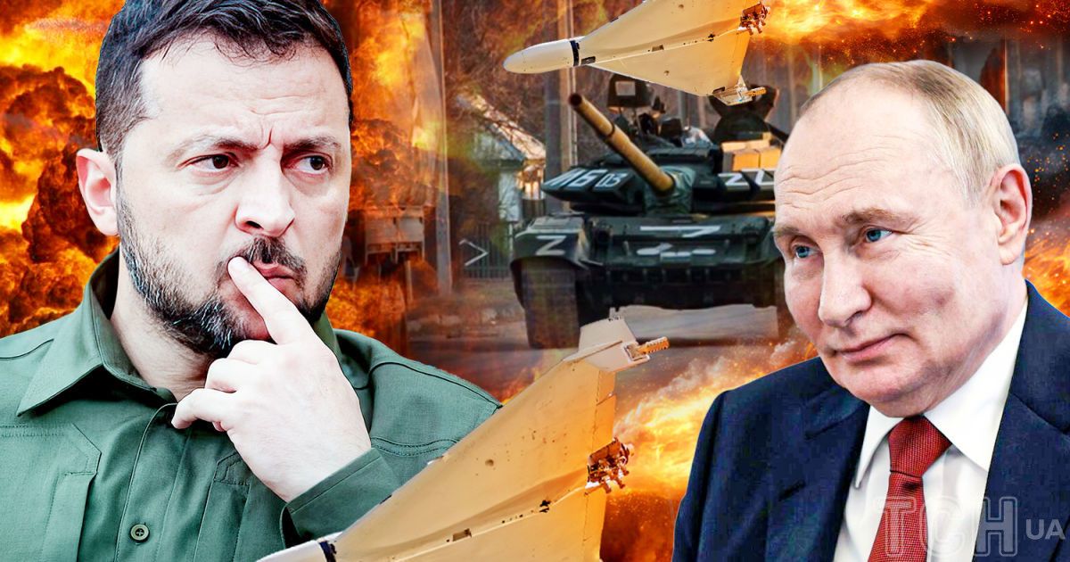 Владимир Зеленский и Путин