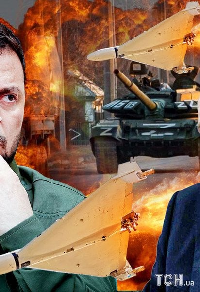 Володимир Зеленський і Володимир Путін.
