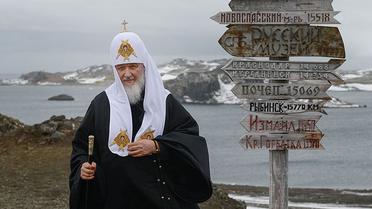 Кирилл гулял с пингвинами / © Официальный сайт Московского патриархата РПЦ