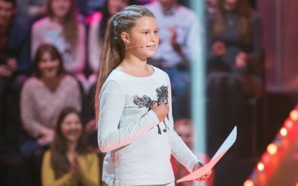 Донька ведучої "ТСН" Лідії Таран виграла 50 тисяч гривень у шоу "Розсміши коміка. Діти"
