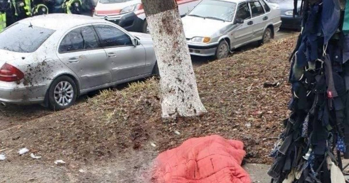 Наслідки вибуху біля ТЦК у Кам'янці-Подільському / Фото: t.me/kamianetsplus