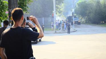 військова техніка їде на репетицію параду на Хрещатик_46 / © ТСН.ua