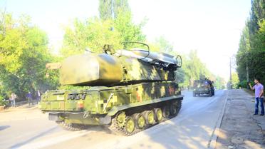 військова техніка їде на репетицію параду на Хрещатик_53 / © ТСН.ua