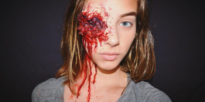 15-річна зірка Instagram із кривавим мейкапом і войовничі фото дівчини-бійця АТО. Тренди Мережі