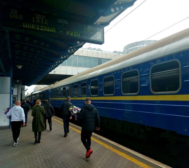 Поїзд Київ-Варшава / Фото: Олександр Шевченко