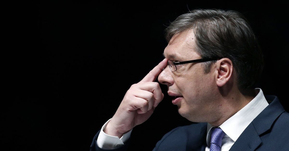 Президент Сербії Александар Вучич