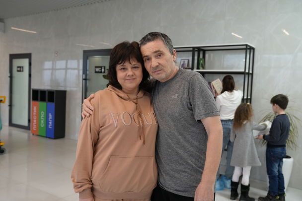 Пацієнт львівської лікарні Сергій Кривко / © Перше медичне об'єднання Львова