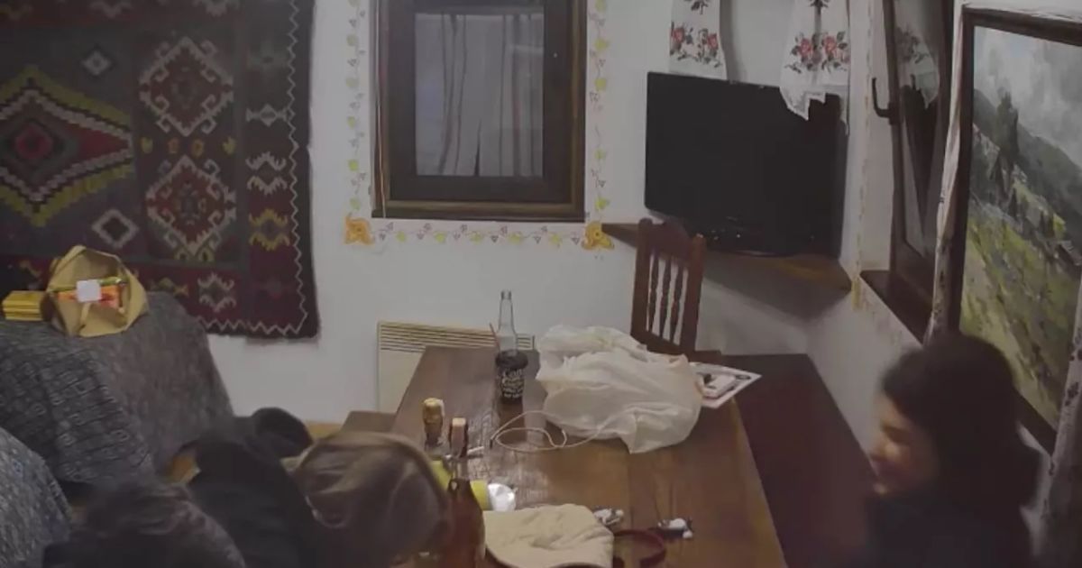 Скриншот из слитого видео