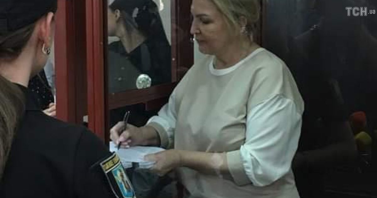 Раїса Богатирьова у Печерському суді_2 / © facebook/Алла Хоцянівська