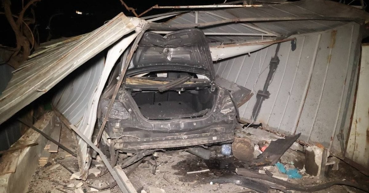 Наслідки атаки. Фото: Олександр Ганжа