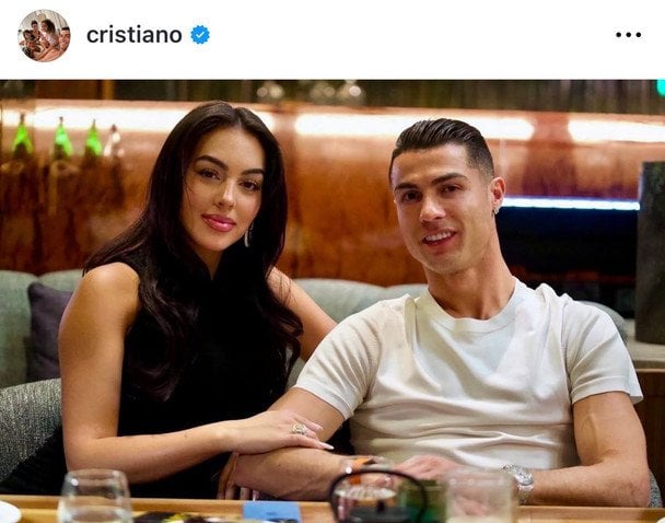 Джорджина Родрігес і Кріштіану Роналду / © Instagram Кріштіану Роналду