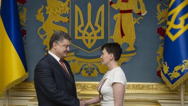 Савченко в АП-2_3 / © Сайт президента Украины