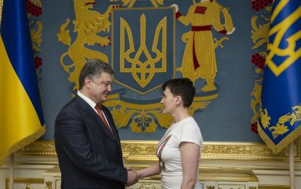 Порошенко раскрыл детали переговоров об освобождении Савченко