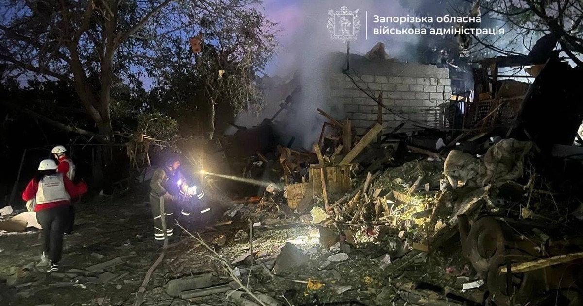 Наслідки атаки на Запоріжжя