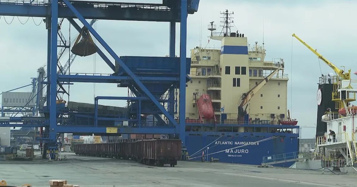 Грузовое судно Atlantic Navigator II, перевозившее российские товары / Фото: Bild