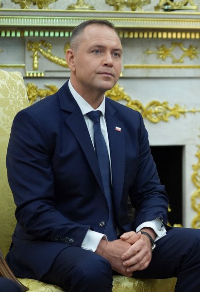 Кароль Навроцкий и Дональд Трамп.