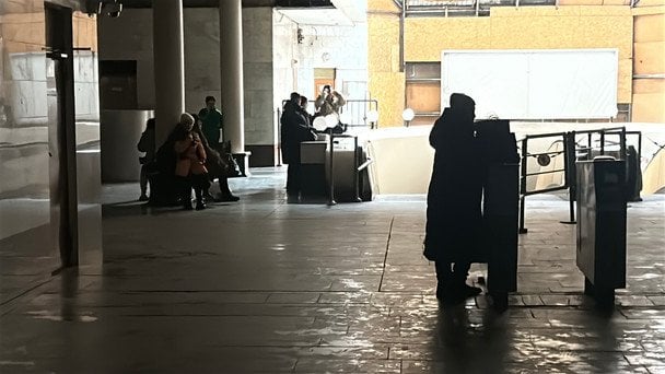 Блэкаут в метро / © ТСН