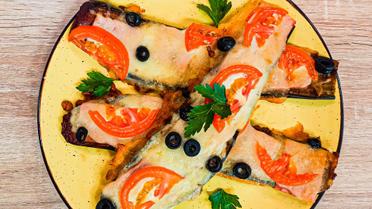Запеченные баклажанные пиццы из баклажанов! Вкуснятина на ужин