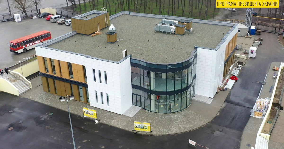 По программе "Большая стройка" в Днепре построили Олимпийский дом