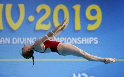 17-річна українська стрибунка у воду стала чемпіонкою Європи в Києві
