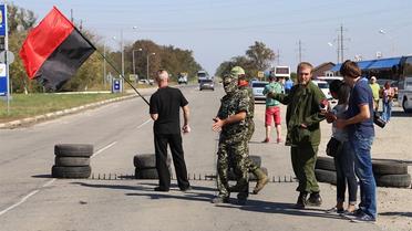 В Крыму стартовала бессрочная блокада полуострова. / © Громадське ТБ