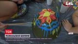Цветы в военных шлемах: в Одессе провели мастер-класс по росписи для детей