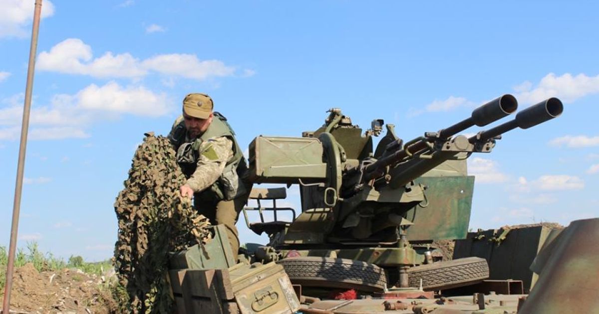 Украинские военные усиливаются в зоне АТО
