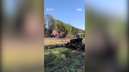 Показали последствия повреждения железной дороги в Киевской области