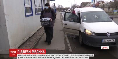 На Волыни монахи возят врачей на работу