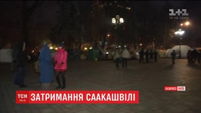Саакашвили до сих пор находится в палаточном городке под ВР