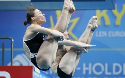 Украинские прыгуны в воду выиграли первое "золото" домашнего Чемпионата Европы