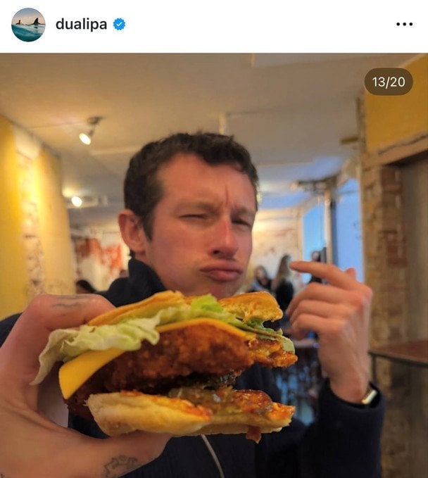 Каллум Тернер / © Instagram Дуа Ліпи