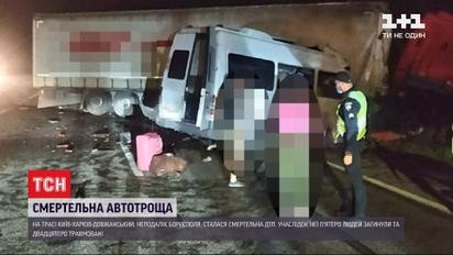 П'ятеро людей загинули у ДТП на трасі "Київ-Харків-Довжанський"