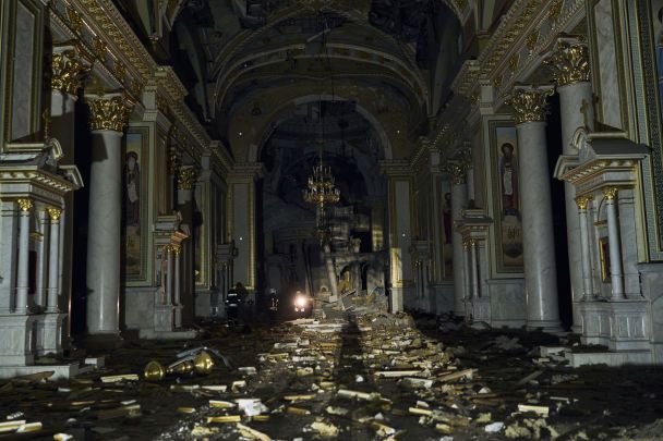 Наслідки руйнувань у соборі / © Associated Press
