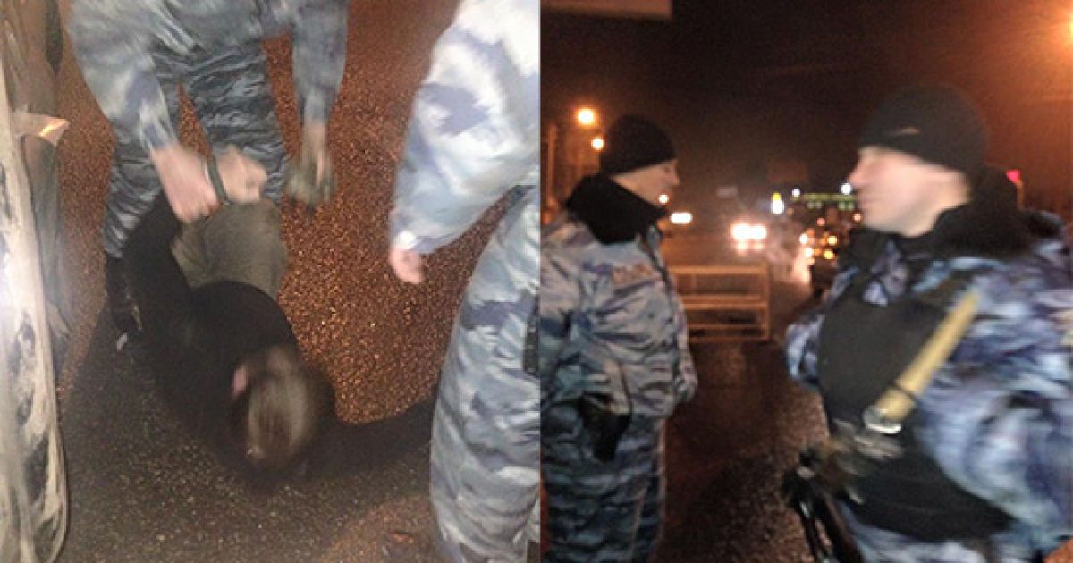 Милиционеры напали на журналиста.