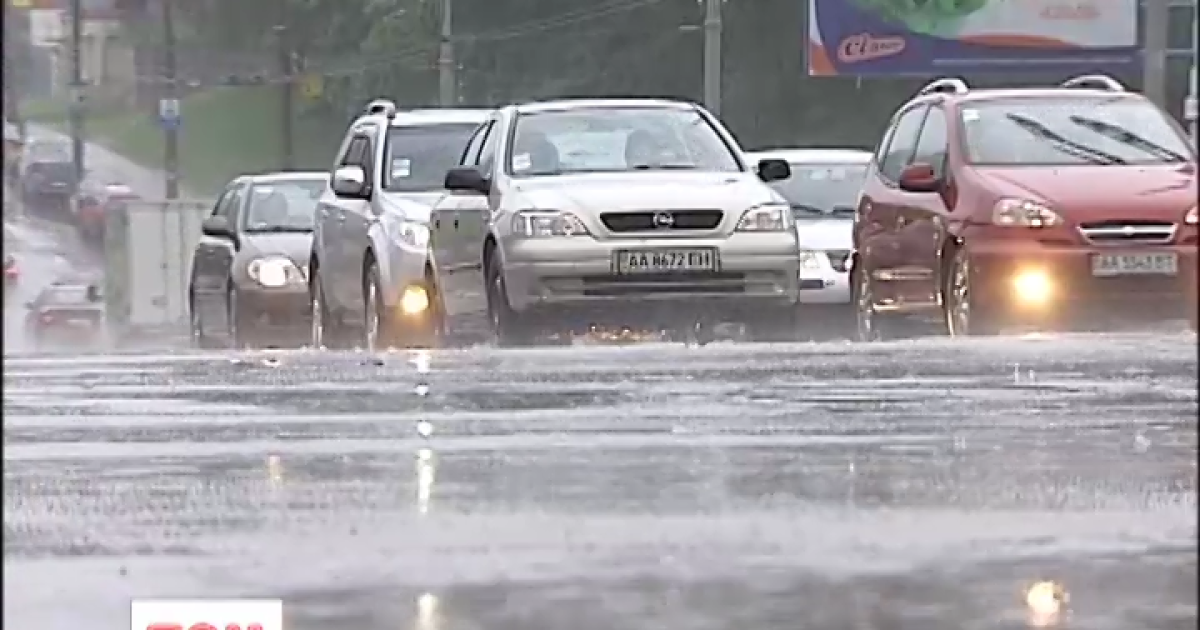 Непогода надвигается на Украину