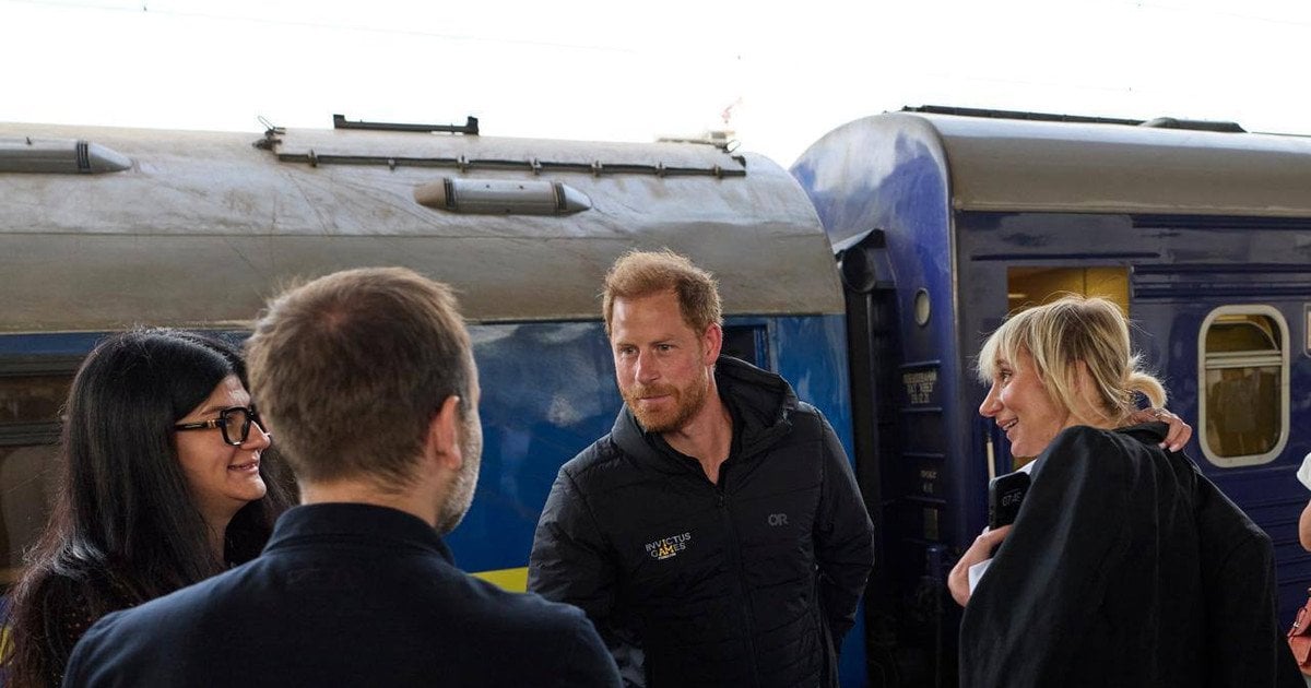 Гарри впервые прибыл в Киев