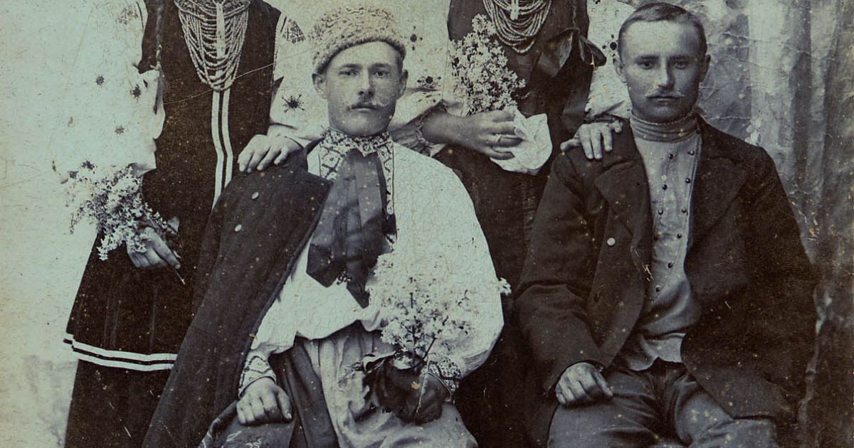 Народні типажі. Кін. ХІХ ст. НЦНК "Музей Івана Гончара". Історико-етнографічний мистецький альбом Івана Гончара "Україна й українці"