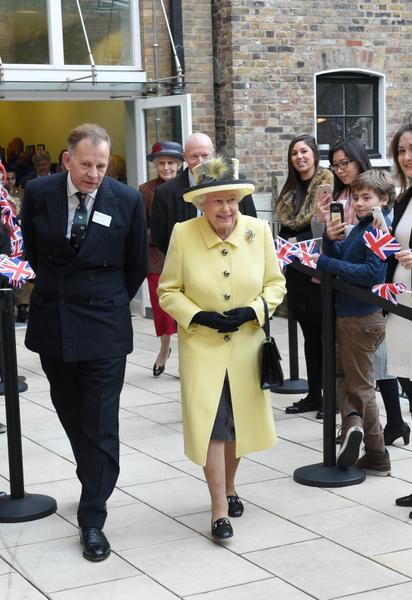 Королева Єлизавета II в коледжі Гуденаф / © Getty Images