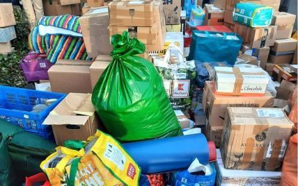 Более 50 тонн продуктов направляются из Львова и Ровно для помощи киевлянам