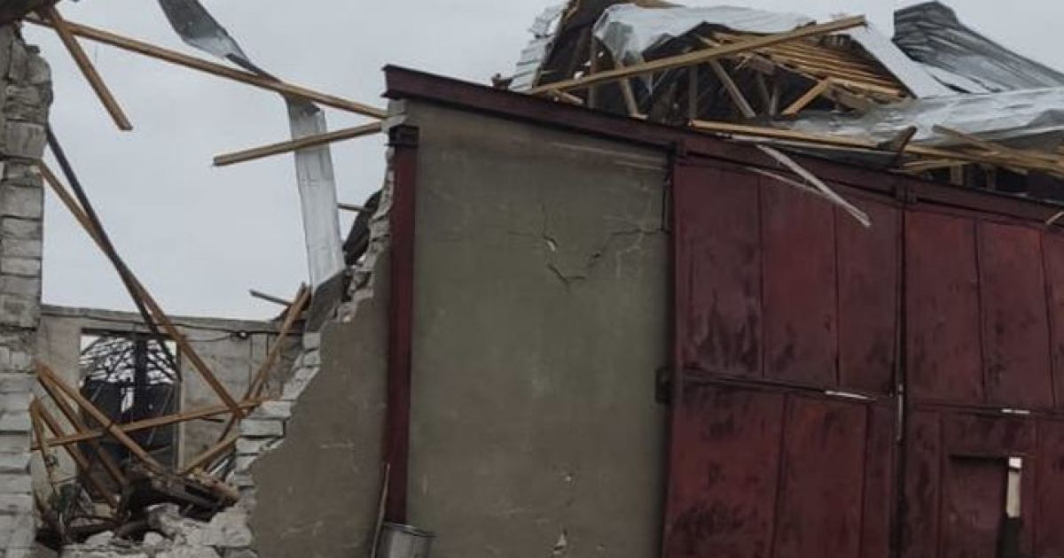 Наслідки удару дронами по фермерському господарству на Одещині